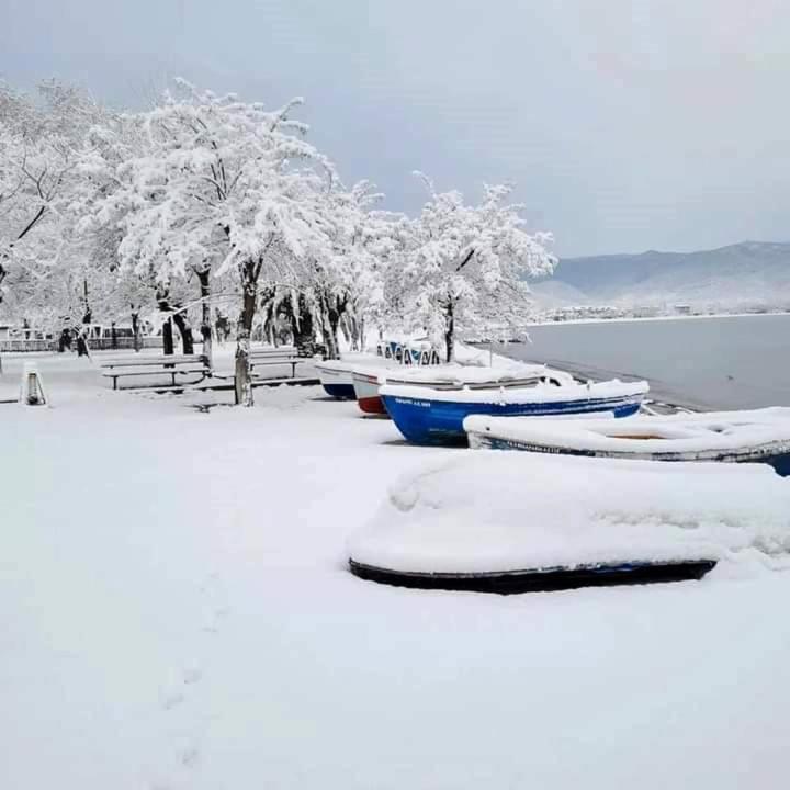Stavros Lay In Aparthotel Áno Sztavrósz Kültér fotó