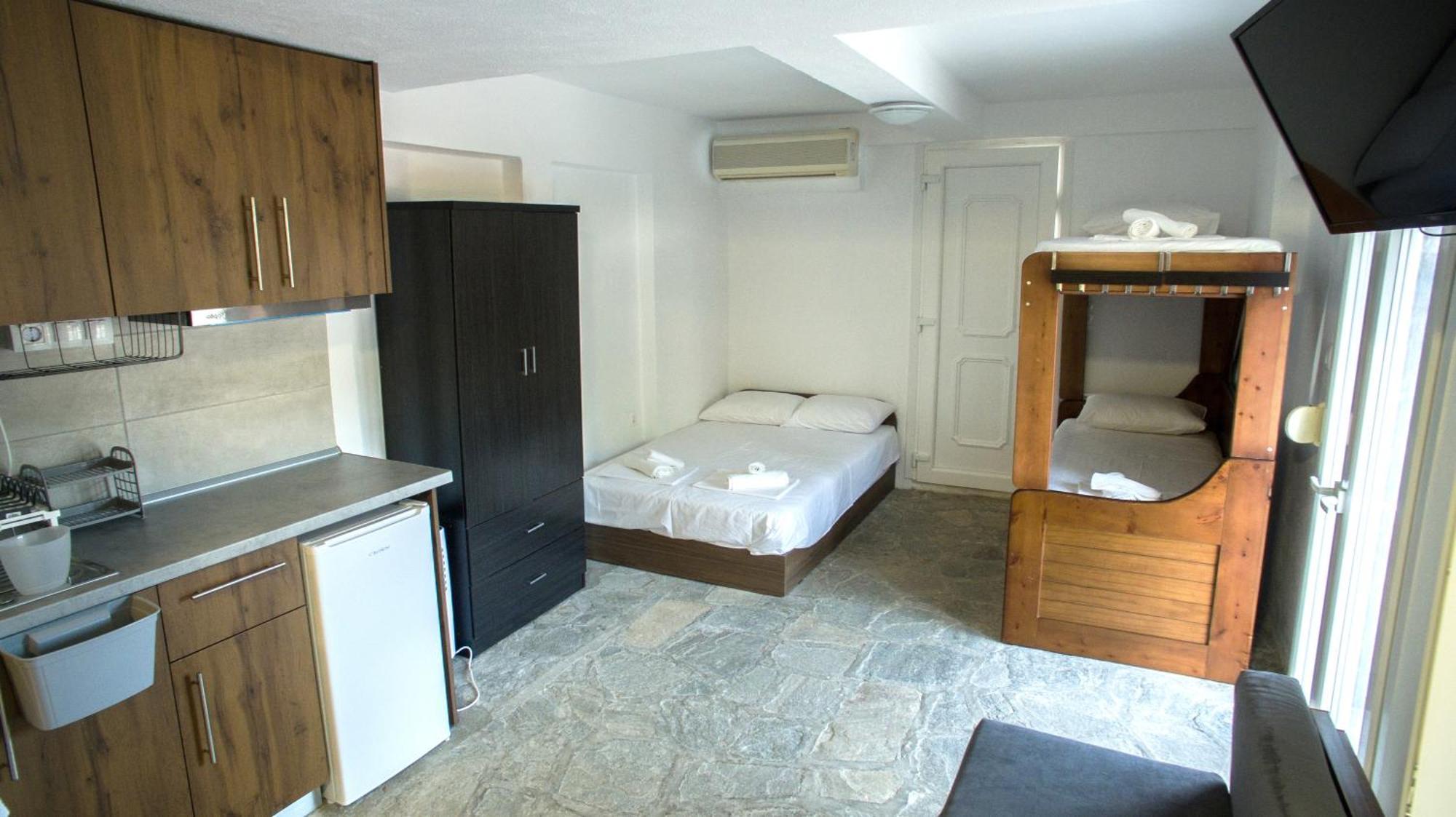 Stavros Lay In Aparthotel Áno Sztavrósz Kültér fotó