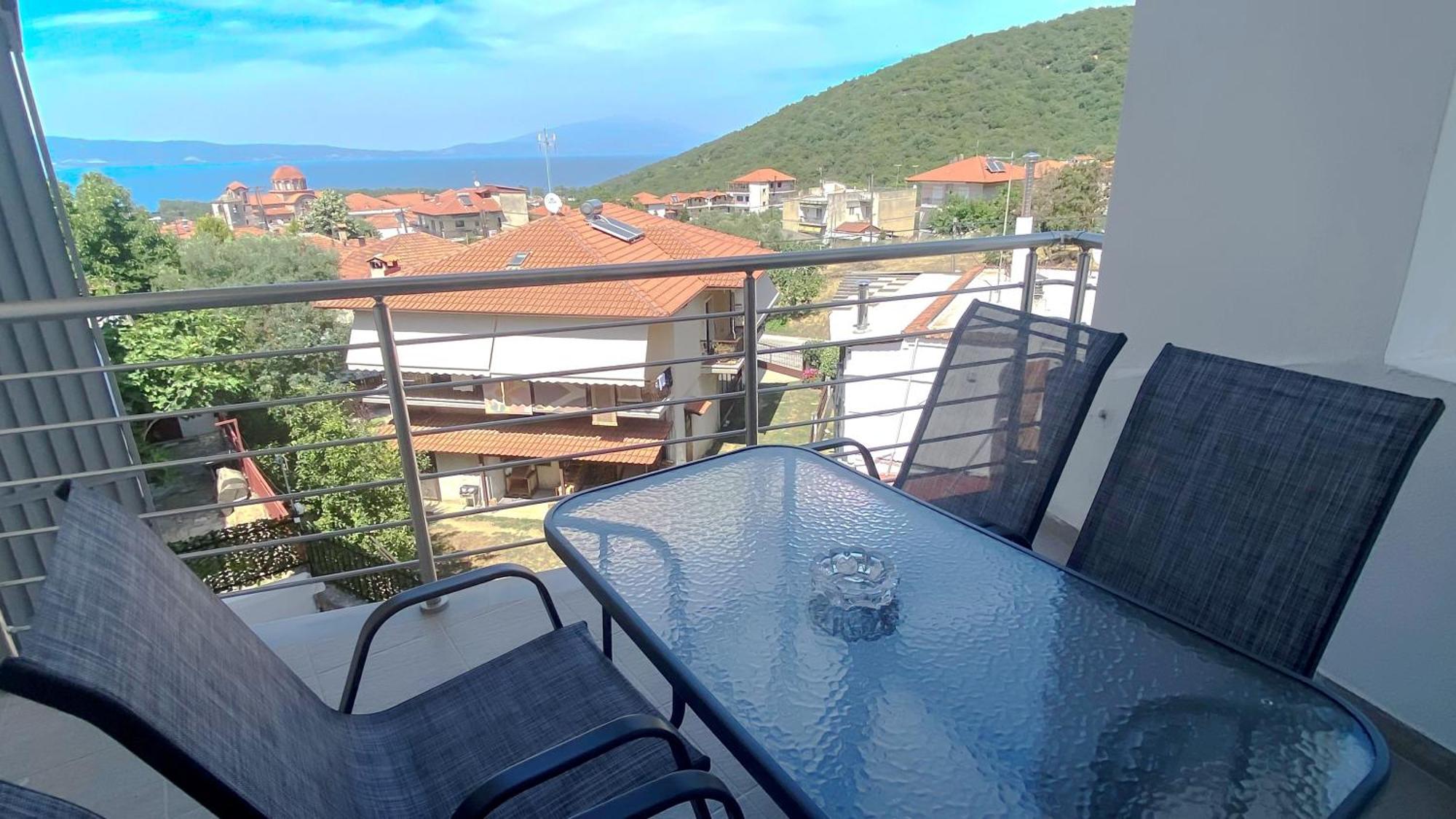 Stavros Lay In Aparthotel Áno Sztavrósz Kültér fotó